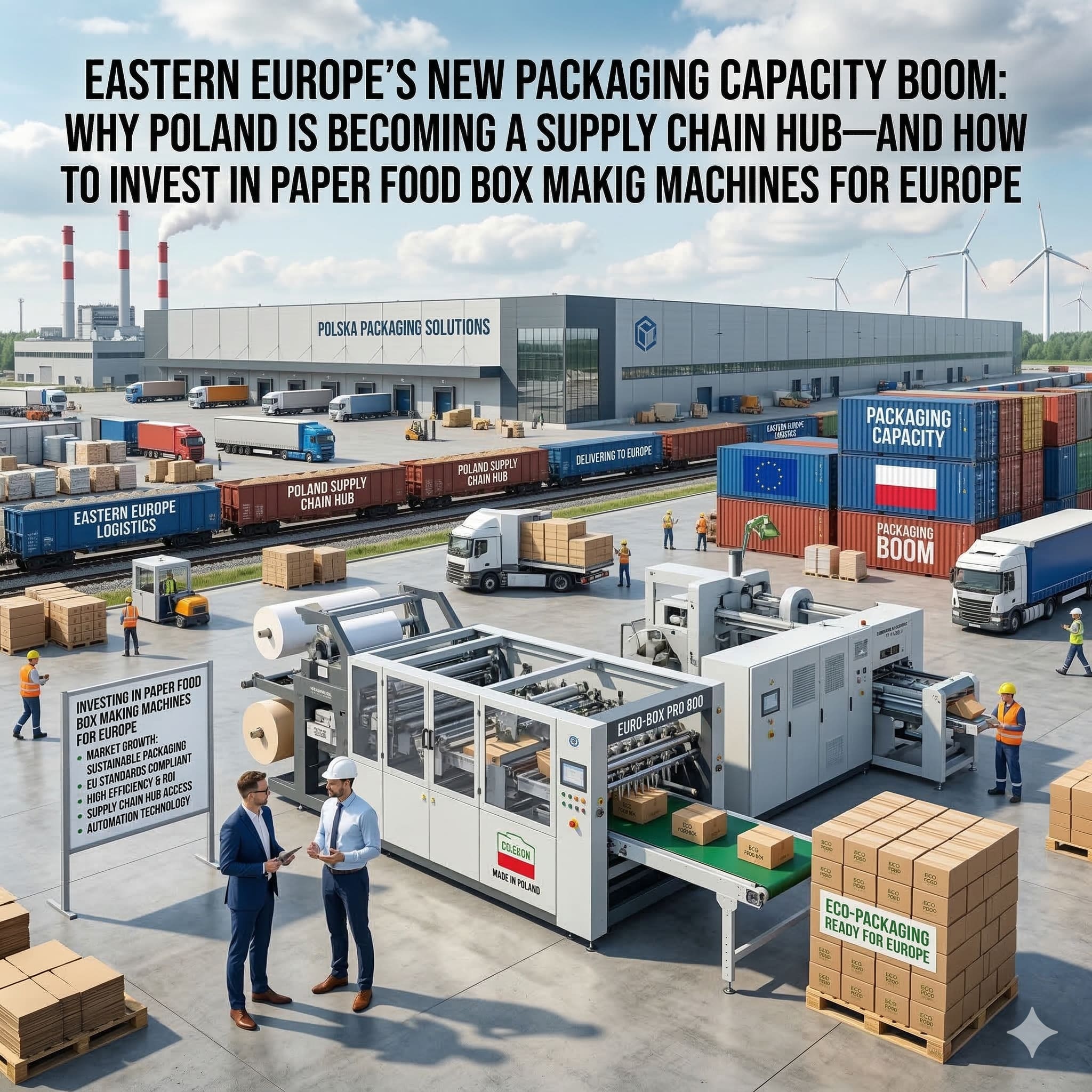 Eastern Europe’s New Packaging Capacity Boom: Why Poland Is Becoming a Supply Chain Hub—and How to Invest in Paper Food Box Making Machines for Europe Eastern Europe’s New Packaging Capacity Boom: Why Poland Is Becoming a Supply Chain Hub—and How to Invest in Paper Food Box Making Machines for Europe