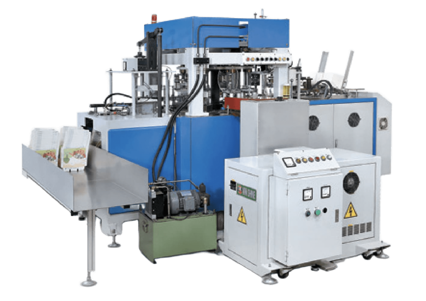 WS-8809MA Paper Compartment Disposable Lunch Box Machine - Revolutionize Your Packaging by Win Shine WS-8809MA Paper Compartment Disposable Lunch Box Machine - Revolutionize Your Packaging by Win Shine