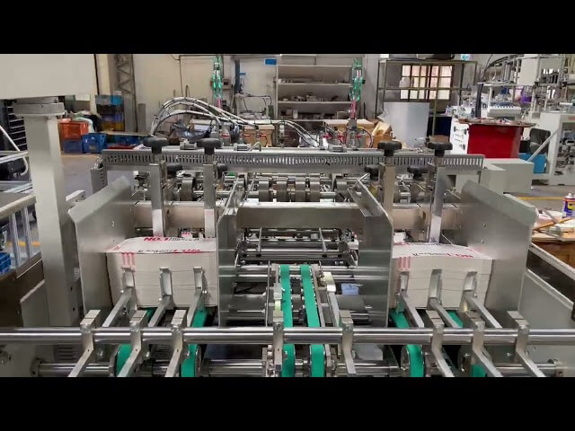 Max production 21600pcs per hour WS 9905D Paper tray erecting machine Max production 21600pcs per hour WS 9905D Paper tray erecting machine