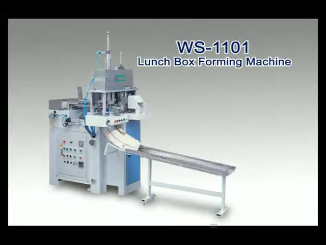 WS 1101 Máquina de hacer cajas de papel para almuerzo