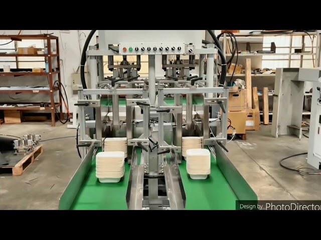 Máquinas formadoras de bandejas, platos de papel prensado