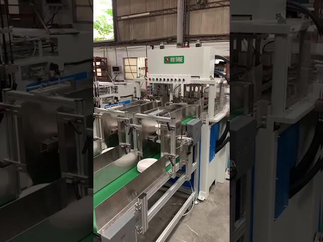 WS-3300N Máquinas formadoras de platos de papel de alta velocidad