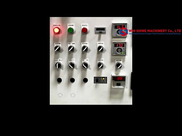 Nueva máquina formadora de cajas de almuerzo de cinco compartimentos