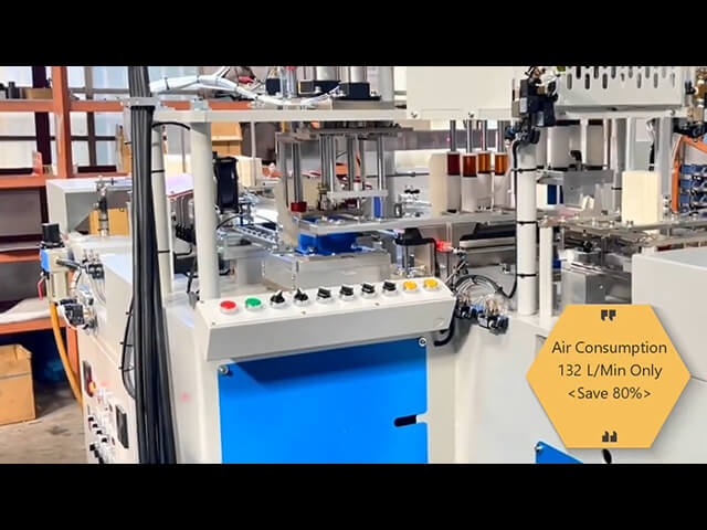 Máquina formadora de cajas de almuerzo de tres compartimentos de Taiwán