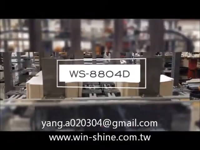 WS 8804D Máquina de cajas de almuerzo de doble carril