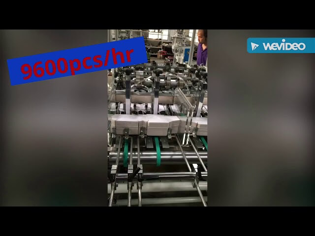 Máquina para cajas de hamburguesas