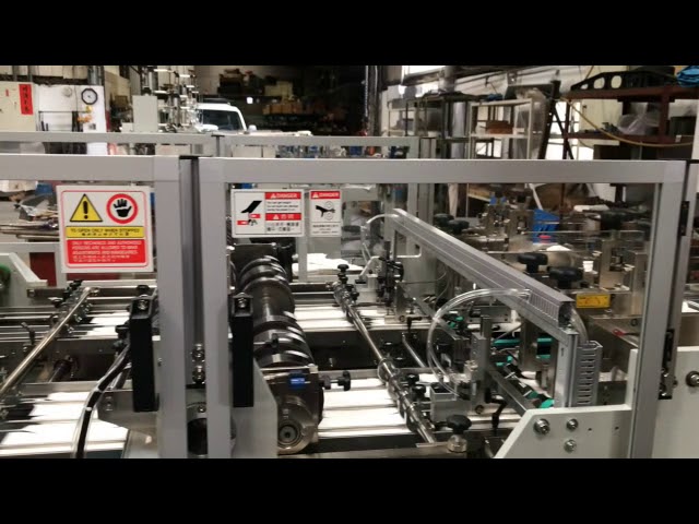 #1755 Caja de hamburguesa pequeña Velocidad 80 ciclos 160 piezas por min