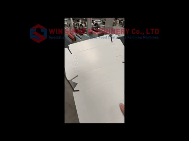 #1929B Caja de hamburguesa Sistema de molde mejorado máx. 120 ciclos