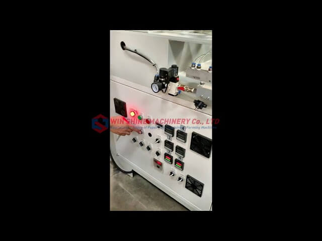 WS 8804D Máquina de cajas de almuerzo de 2 carriles