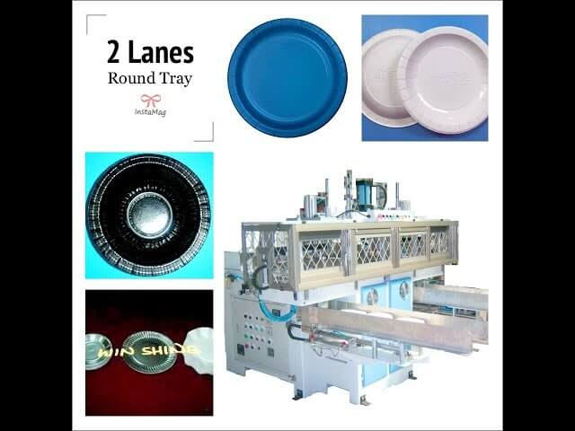 Máquina formadora de platos de papel2