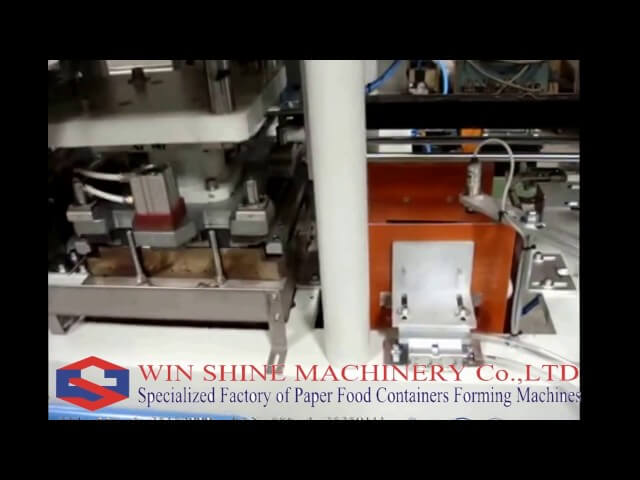 Máquina formadora de platos de papel WS 6602/3301