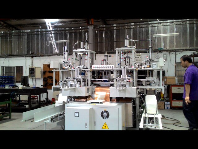 WS-8809N Máquina de hacer cajas de almuerzo de cuatro compartimentos